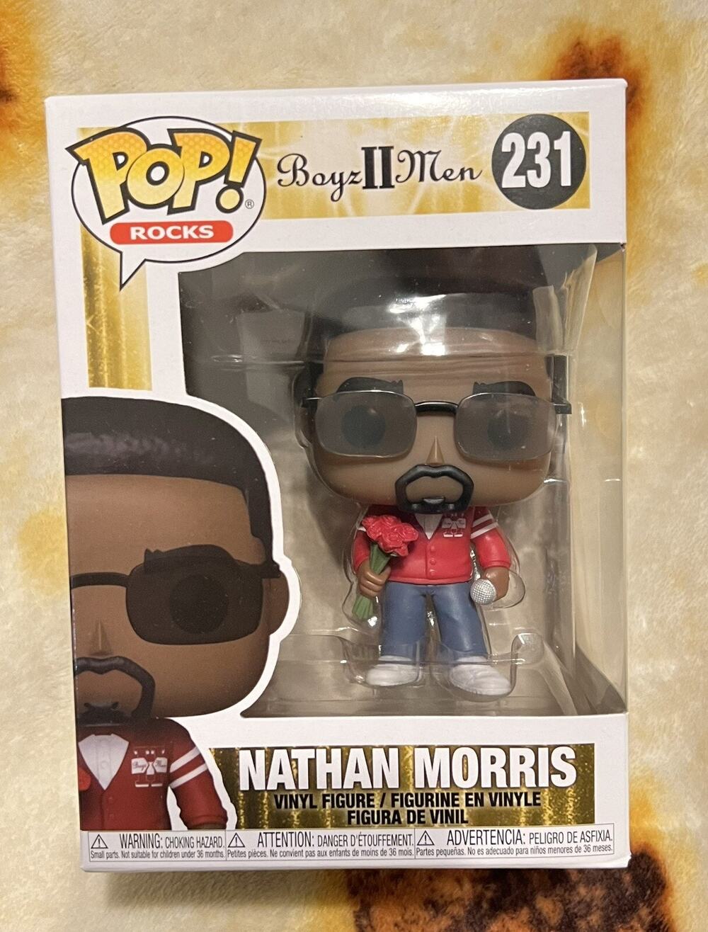 Funko Pop Boys II Men Nathan Morris 231 Collectible Vinyl Figure R&B 90s Boy Ban